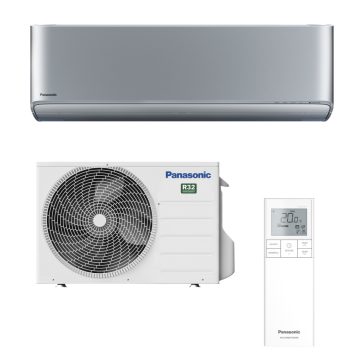   Panasonic KIT-XZ35-ZKE Etherea Inverter+ oldalfali klíma berendezés - ezüst