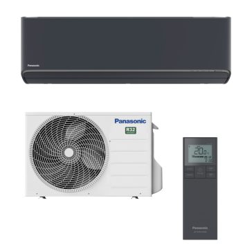   Panasonic KIT-XZ42-ZKE-H Etherea Inverter+ oldalfali klíma berendezés - grafitszürke