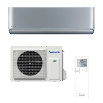   Panasonic KIT-XZ50-ZKE Etherea Inverter+ oldalfali klíma berendezés - ezüst