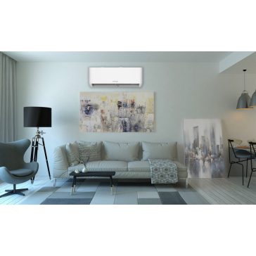   Polar Optimum 2,5kW split inverteres oldalfali beltéri, hőszivattyús, R32